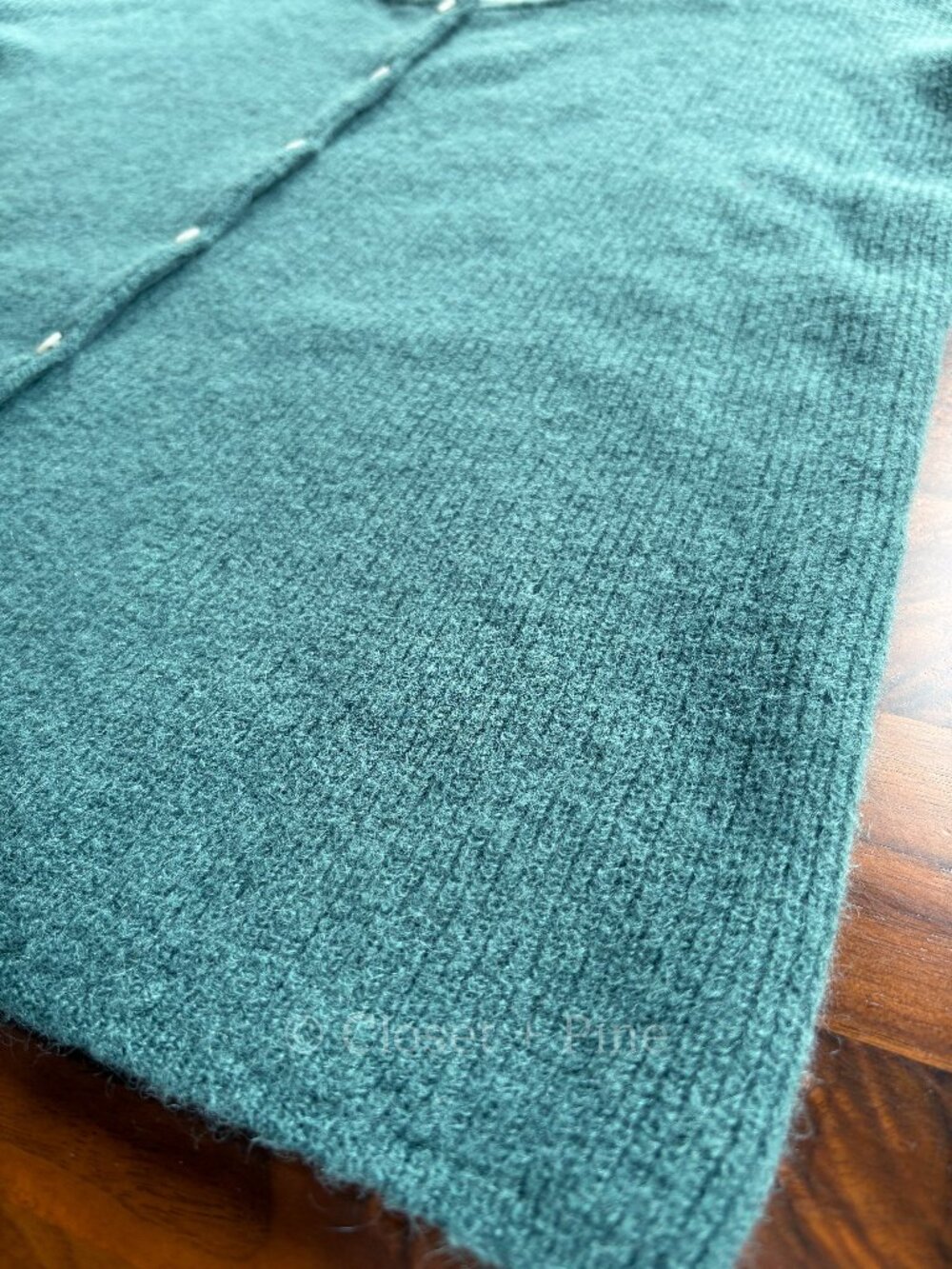 Sezane Gaspard Cardigan Sweater Sage Green Size Small Mohair Alpaca - Picture 10 of 17